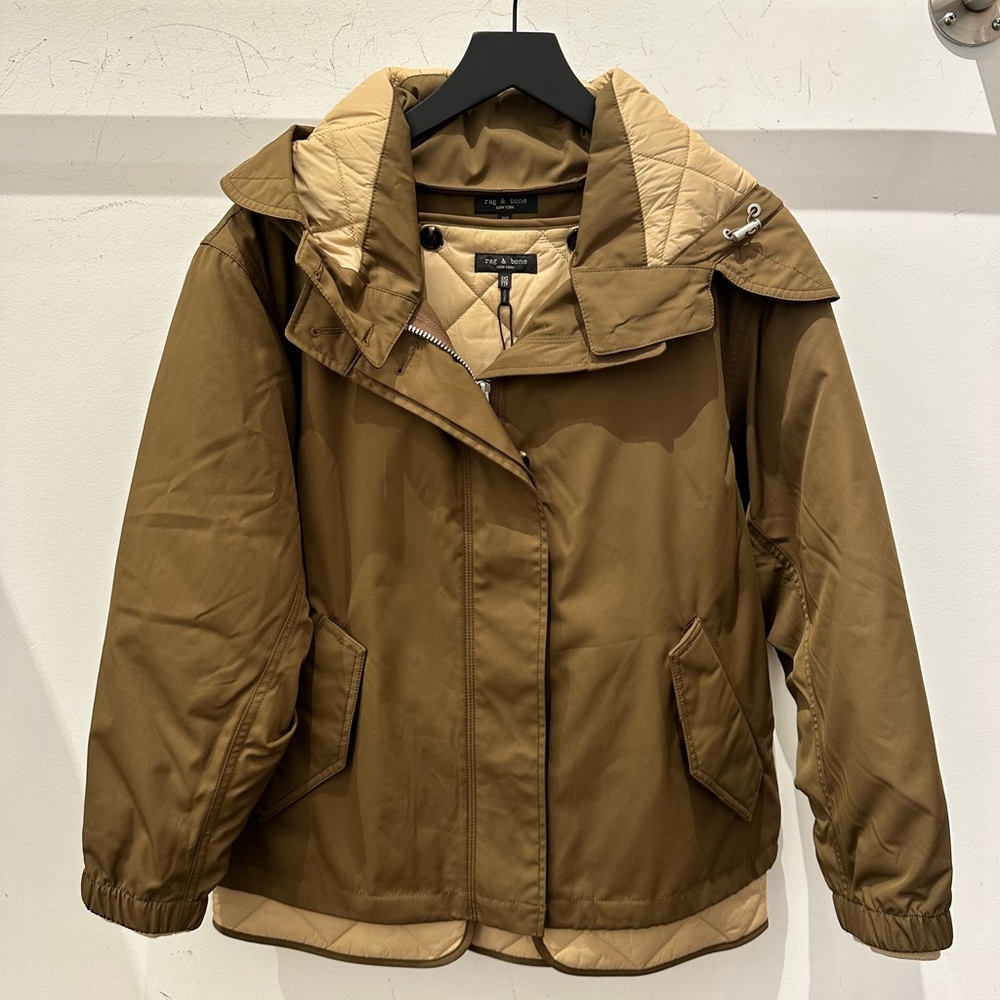 Rag & Bone Taki Convertible Jacket Brown